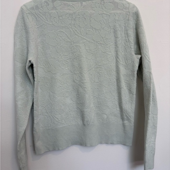 Club Monaco Light Green Textured Sweater - Picture 7 of 7
